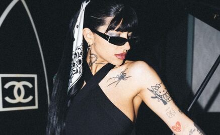 Cazzu reaparece con nuevas cejas nuevas pestañas y nuevo tatuaje