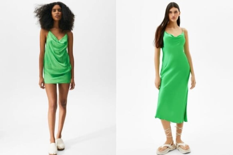 Guía de compras: vestidos lenceros que cuestan menos de 750 pesos