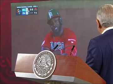 AMLO felicita a la Selección Mexicana por el histórico triunfo ante Estados Unidos en el Clásico Mundial de Beisbol