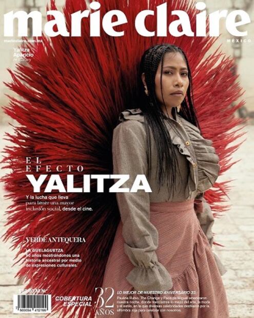 Yalitza Aparicio derrocha elegancia con abrigo de peluche