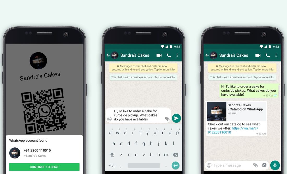 Los códigos QR facilitan el contacto con una empresa, ya que anteriormente, si una persona estaba interesada en un negocio, era necesario añadir su número de WhatsApp a sus contactos de forma manual