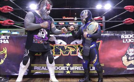 Mascarita Dorada fundó su escuela para minis; busca dignificar a los luchadores de talla baja