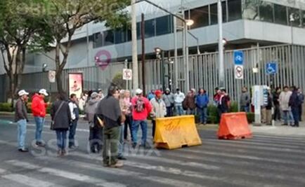 Campesinos protestan en Sagarpa