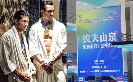 Mexican athletes win bronze in Diving World Cup