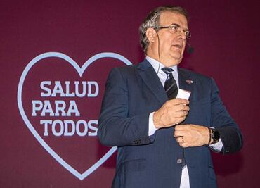Marcelo Ebrard presenta Plan de Salud; promete cobertura universal