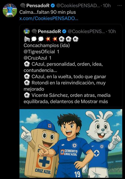 Los MEJORES MEMES del empate entre Cruz Azul y Tigres en CONCACAF