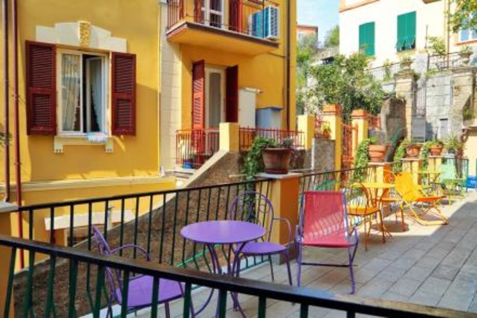 Estas villas italianas sobre acantilados parecen de cuento