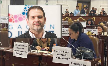 Christian Von Roehrich: Congreso CDMX rechaza dar licencia al diputado panista