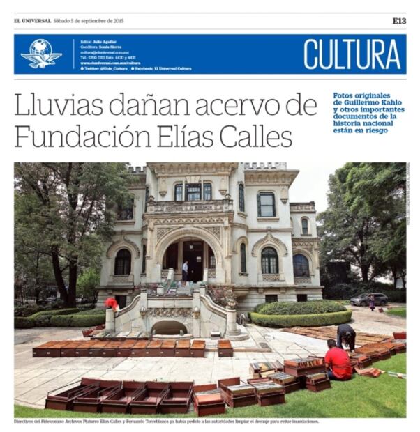 El archivo posrevolucionario de la colonia Roma