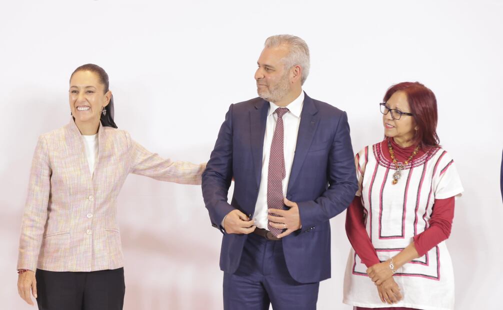 Alfredo Ramírez Bedolla también mencionó temas en materia ambiental y de movilidad a la presidenta virtual electa Claudia Sheinbaum Pardo. Foto: Especiales