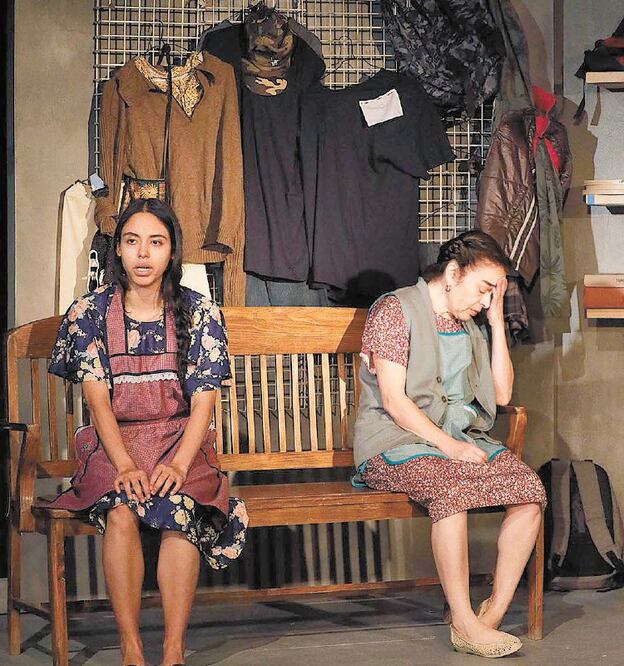Escena de la obra No volveré de Estela Leñero, acusada de plagio. Foto: CORTESÍA CULTURA UNAM