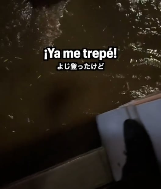 El día de ayer, un influencer extranjero llamado Caribe subió un video a Tik Tok donde contó de manera un tanto humorística cómo vivió su primera inundación pequeña en la ciudad.