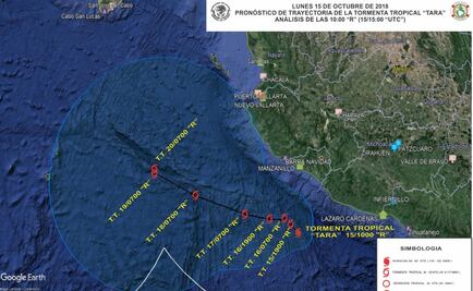 Activan Plan Marina en Colima, Jalisco y Michoacán por tormenta “Tara”