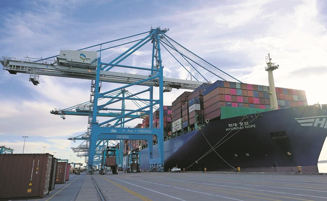 La OMC registró una caída en la tendencia de movimientos en contenedores por barco. Foto: Archivo/ EL UNIVERSAL