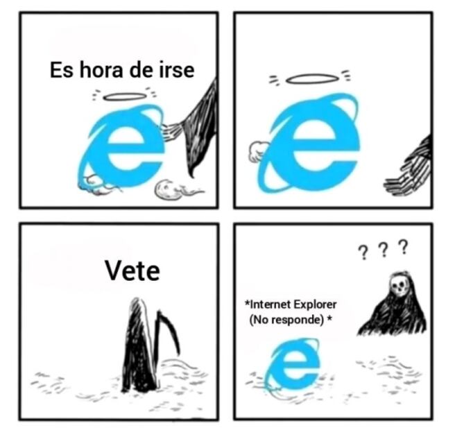 Con memes, usuarios le dicen adiós a Internet Explorer