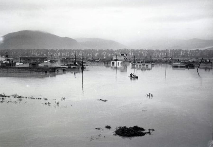 El diluvio que desbordó los ríos de la CDMX en 1955