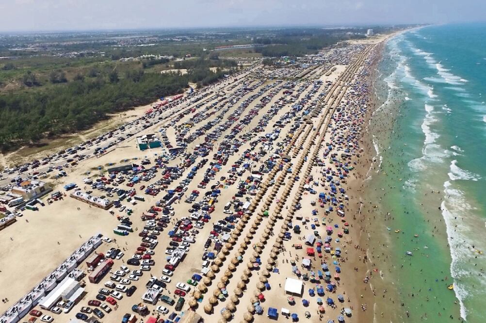 Según las autoridades de Turismo, el principal turismo que se recibió proviene de Nuevo León, SLP y el Bajío. (ESPECIAL)