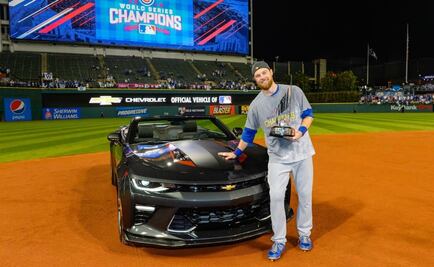 El auto que maneja el nuevo MVP de la Serie Mundial