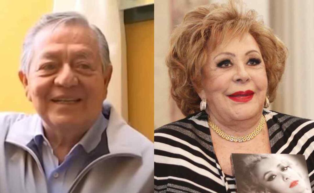 Tulio Hernández Gómez, gobernador de Tlaxcala y la primera actriz Silvia Pinal Foto: Especial