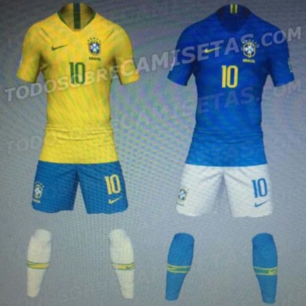 Filtran uniforme que utilizaría Brasil en el mundial de Rusia  