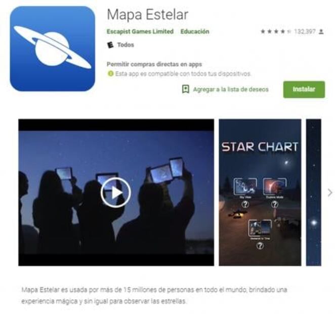 Apps para captar el eclipse de Luna de sangre