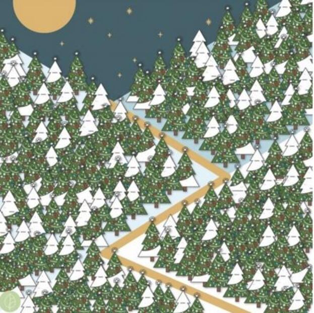 Imagen viral. Encuentra el elfo navideño