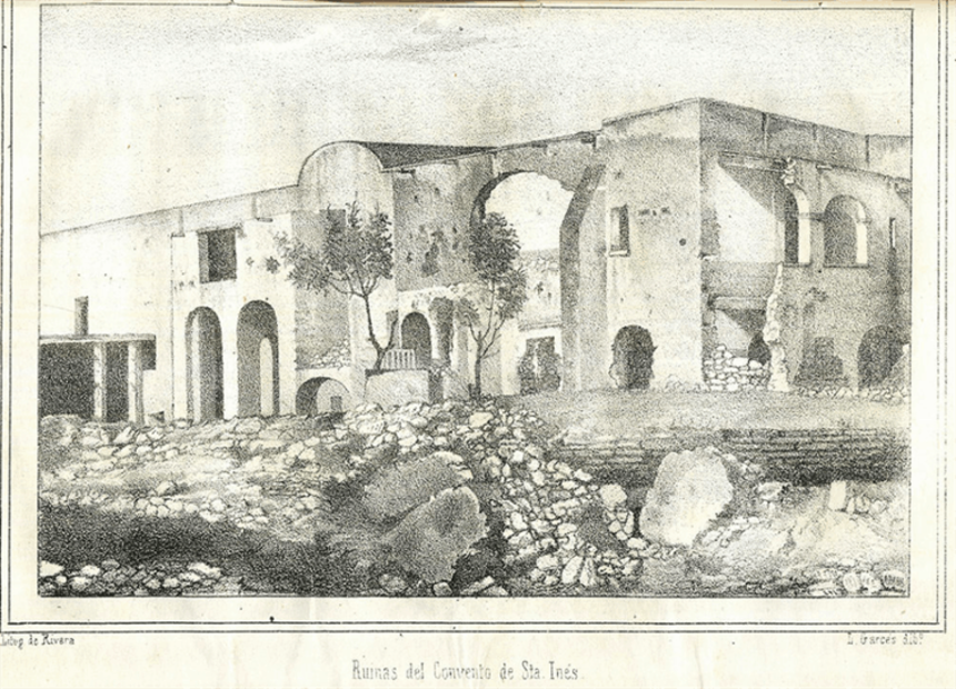 El convento de Santa Inés tras la batalla