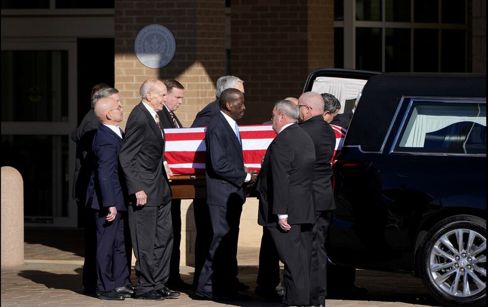 Homenaje al expresidente de EU, Jimmy Carter. Foto: AP