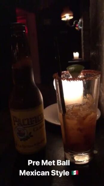 Así se prepara Eiza González para la Gala del Met