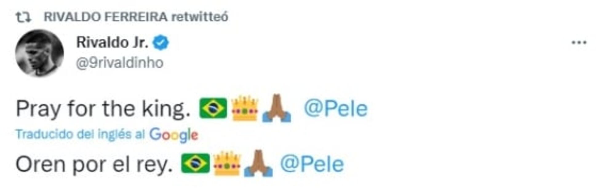 Mbappé y más estrellas del futbol mandan mensajes de apoyo a Pelé