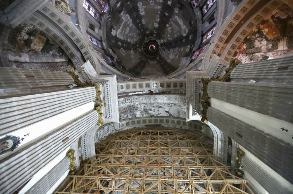 Su cúpula es considerada la más grande de Latinoamérica. (FOTOS: ARIEL OJEDA. EL UNIVERSAL)