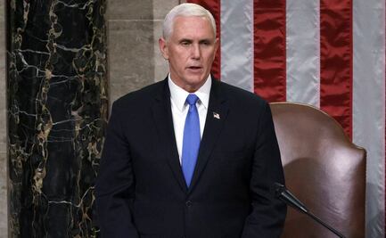 Mike Pence descarta invocar Enmienda 25 para destituir a Donald Trump