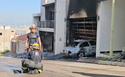 Incendian otro inmueble en fraccionamiento de Culiacán, Sinaloa 