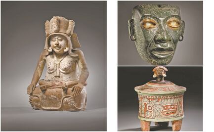INAH reclama por subasta de piezas prehispánicas