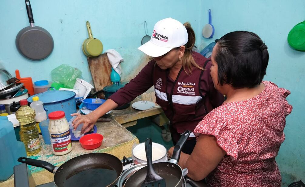 La gobernadora de Quintana Roo informó que 2 millones de pesos de este Paquete se entregarán a pequeños comerciantes. Foto: especial