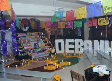 Colocan altar de muertos en homenaje de Debanhi Escobar