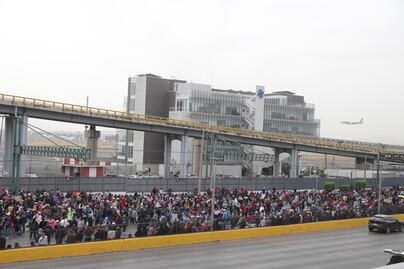 CNTE paraliza CDMX; bloqueos afectan vialidades y aeropuerto