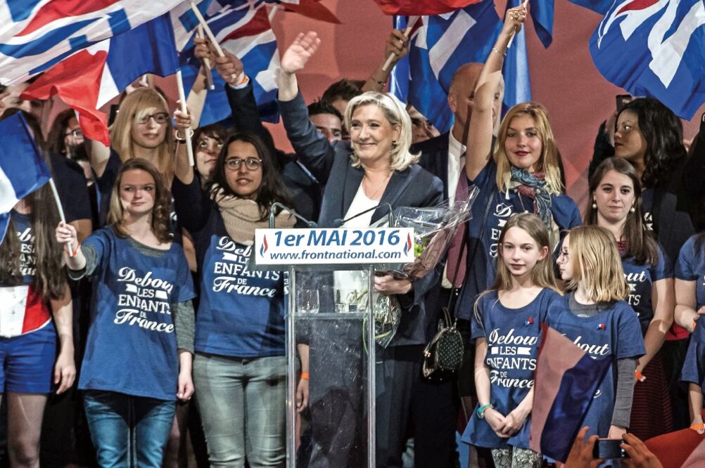 Marine Le Pen, líder ultraderechista. Foto: EFE