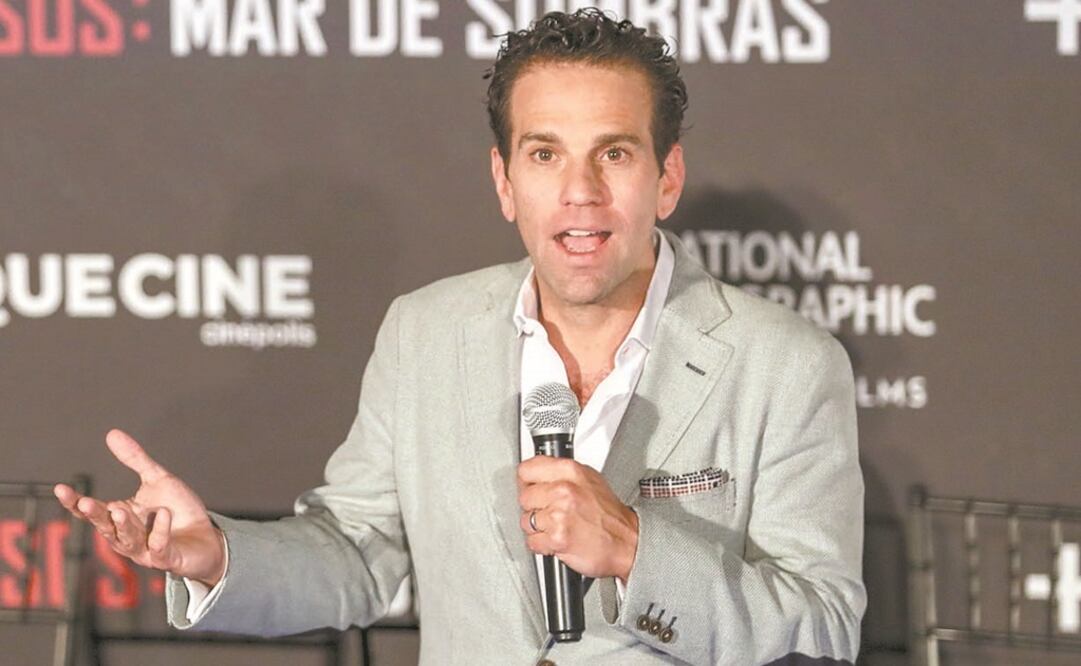 El periodista Carlos Loret de Mola acusó que El Cártel del Mar, célula que trafica totoabas, amenazó a la producción. Foto: DIEGO SIMÓN. EL UNIVERSAL