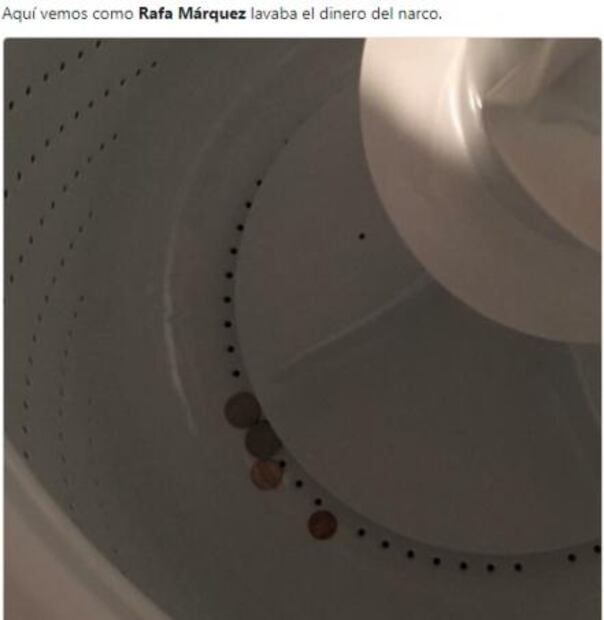 ​Se burlan de Rafa Márquez con memes por supuestas ligas con el narco