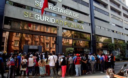 Vendedores protestan frente a la SSPDF