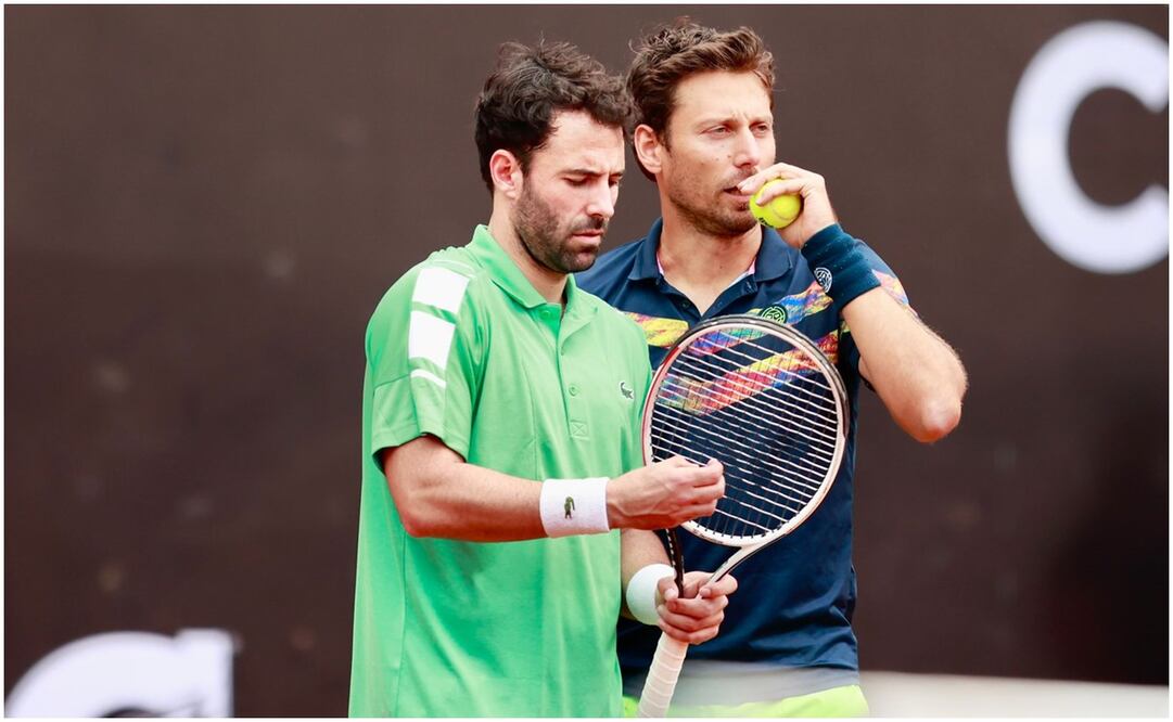 Jonathan Eysseric y Artem Sitak los primeros finalistas en dobles del México City Open 2022 / FOTO: CORTESÍA