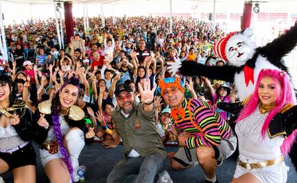 Alcaldía Magdalena Contreras celebra el Día del Niño; organizan actividades y entregan juguetes