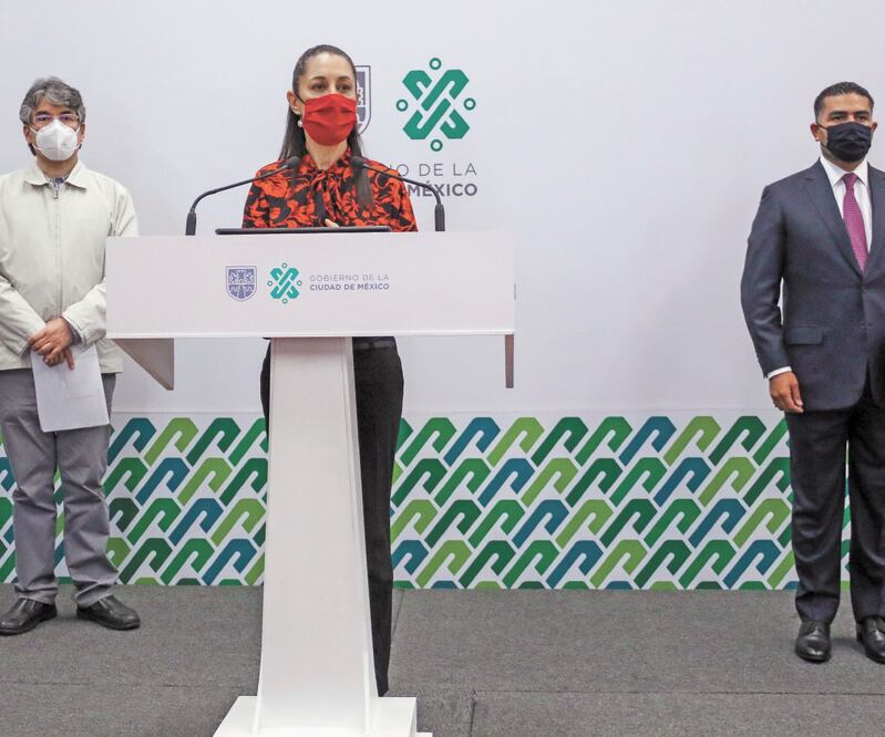 Claudia Sheinbaum dijo que en octubre hubo un alza en delitos. ESPECIAL