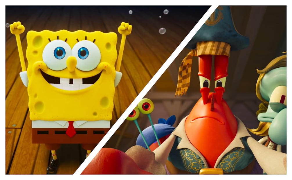 Lanzan tráiler de la nueva película de Bob Esponja