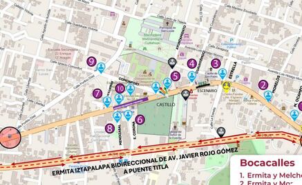 Cierres viales en Iztapalapa este 4 y 5 de mayo; revisa rutas afectadas, horarios y alternativas viales