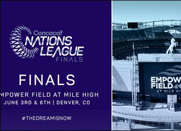 Denver será la sede inaugural de las Finales de la Liga de Naciones Concacaf 2021