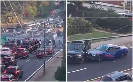VIDEO: Arrestan a conductor por hacer peligrosas acrobacias en plena vía pública en Atlanta