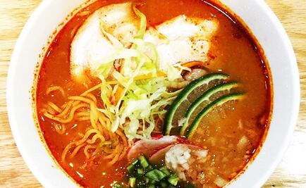 Pozole Ramen in Mexico City
