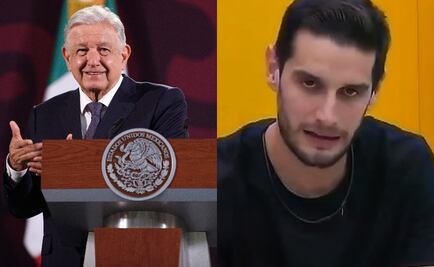 AMLO habla de la polémica de Adrián Marcelo en "La casa de los famosos"